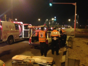 اللد: إصابة طفيفة بحادث طرق بالقرب من المطار 